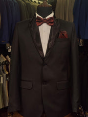 Classic Black Slim Fit Suit