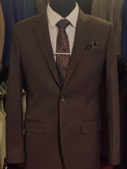 Chocolate Brown Executive Slim Fit Suit