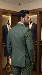 Sea Green Two Piece Suit