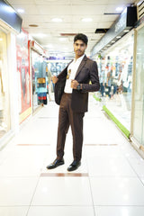 Chocolate Brown Premium Business Suit