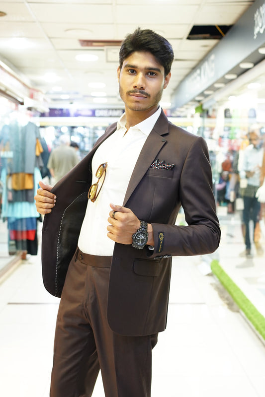 Chocolate Brown Premium Business Suit