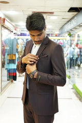 Chocolate Brown Premium Business Suit