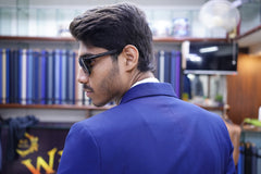 Royal Blue Premium  Slim Fit  Suit for Men