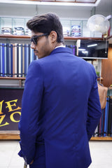 Royal Blue Premium  Slim Fit  Suit for Men